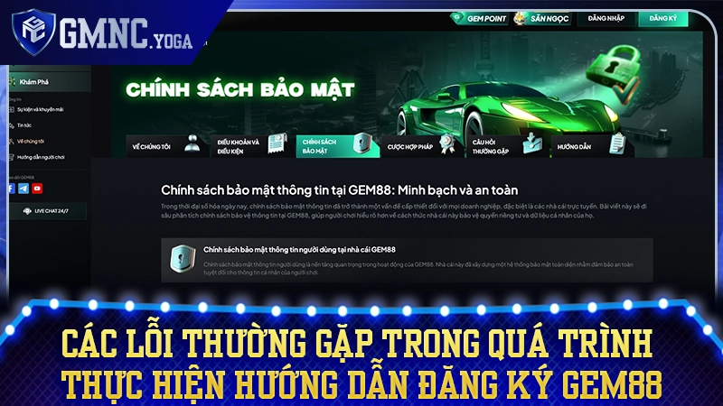 Nhận diện và xử lý nhanh các tình trạng lỗi mã Capcha hoặc thông tin không hợp lệ