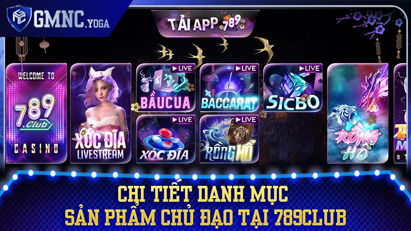 Điểm danh các dòng game "ăn khách" nhất trong hệ thống 789Club
