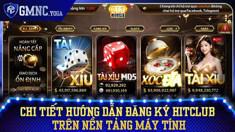 Chỉ dẫn từng bước thiết lập tài khoản trên trình duyệt máy tính