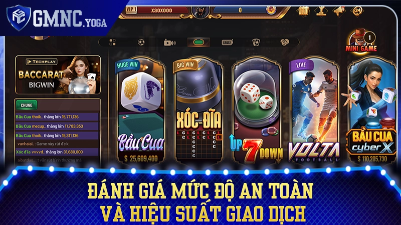 Kiểm định tốc độ nạp/rút và tính an toàn của dòng tiền tại Bomwin