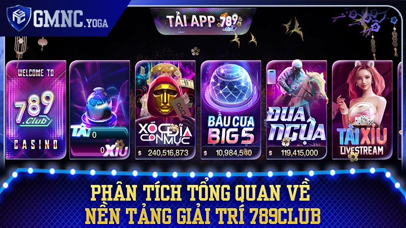 Cái nhìn toàn diện về không gian giải trí trực tuyến 789Club