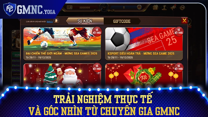 Nhận định thực tế về trải nghiệm Bomwin từ đội ngũ GMNC